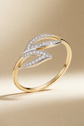 Anillo Stella - Oro amarillo y diamantes