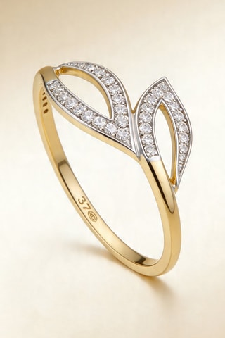 Anillo Stella - Oro amarillo y diamantes