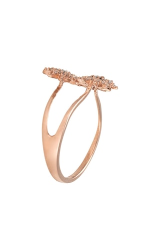 Anillo Bouquet glacé - Oro rosa y diamantes