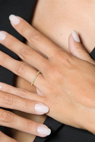 Bague Color Alliance Peridot - Or jaune et péridot