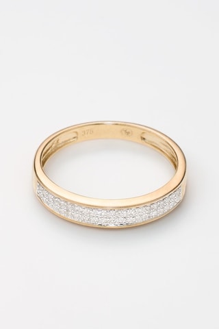 Anillo - Oro amarillo y diamantes
