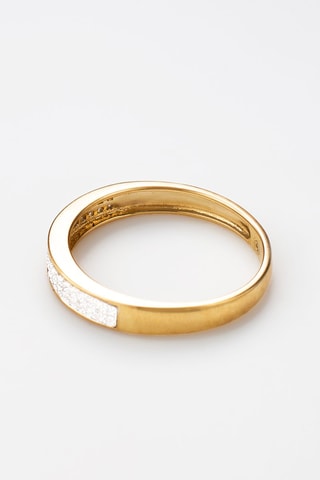 Anillo - Oro amarillo y diamantes