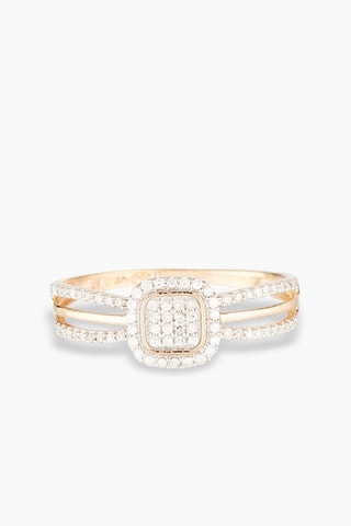 Anillo Xanthi - Oro rosa y diamantes