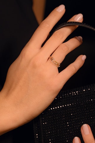 Anillo Jolie Constellation - Oro amarillo y diamantes