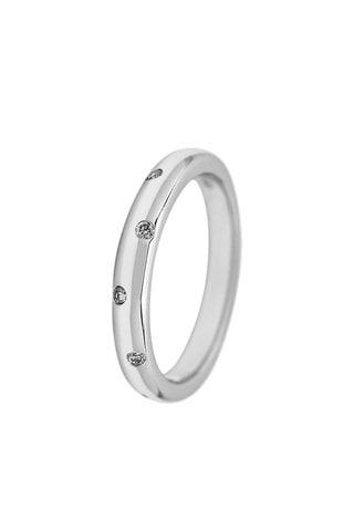 Anillo Manaus - Oro blanco y diamantes