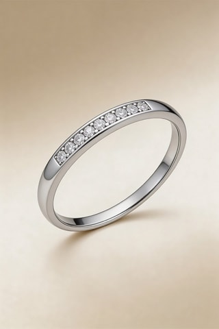 Bague Romantic love - Or blanc et diamants