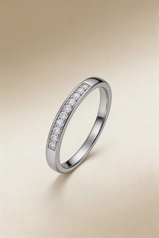 Bague Romantic love - Or blanc et diamants