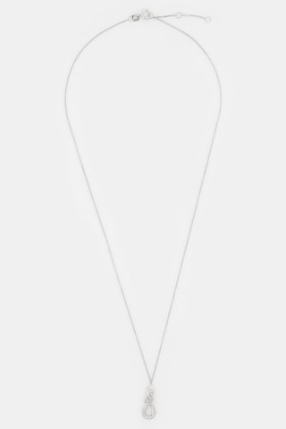 Collar April - Oro blanco y diamantes