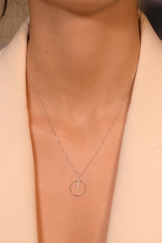 Collar Cercle prodigieux - Oro blanco y diamantes