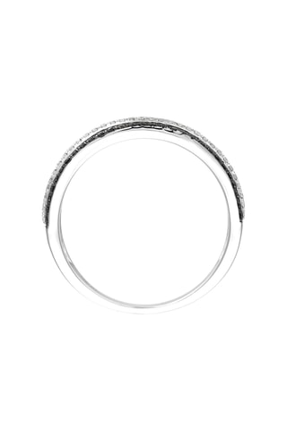 Anillo Delya - Oro blanco y diamantes