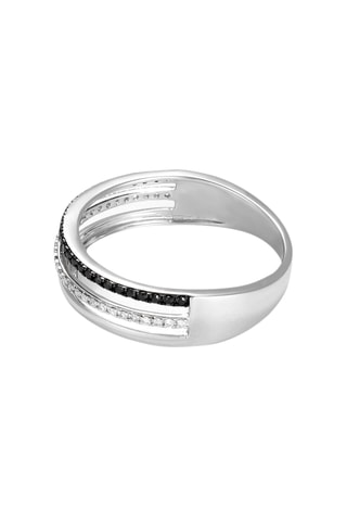 Anillo Delya - Oro blanco y diamantes