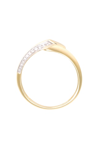 Anillo Aenor - Oro amarillo y diamantes