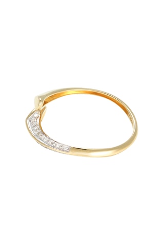 Anillo Aenor - Oro amarillo y diamantes