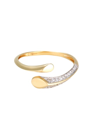 Anillo Aenor - Oro amarillo y diamantes