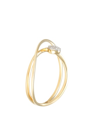Anillo Alejandra - Oro amarillo y diamantes