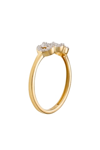 Anillo Eloane - Oro amarillo y diamantes