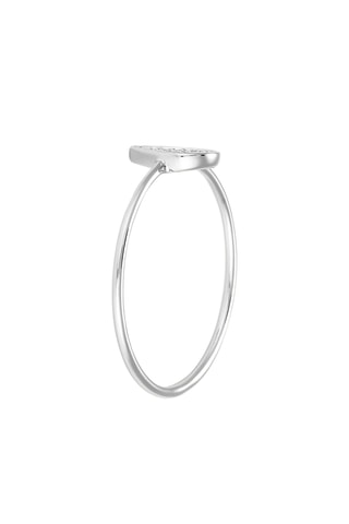 Anillo Goutte Tendresse - Oro blanco y diamantes
