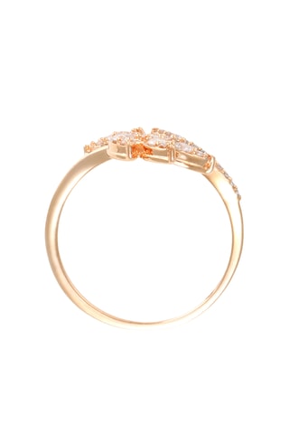 Anillo Izïa - Oro amarillo y diamantes