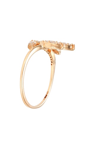 Anillo Izïa - Oro amarillo y diamantes