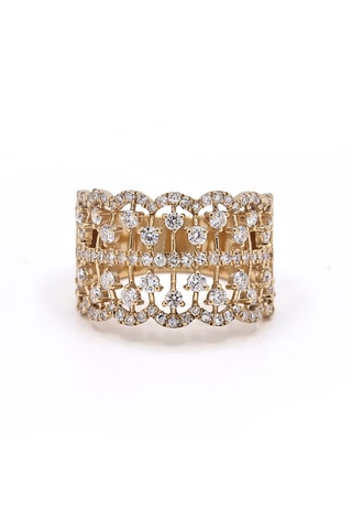 Anillo Stockholm - Oro amarillo y diamantes