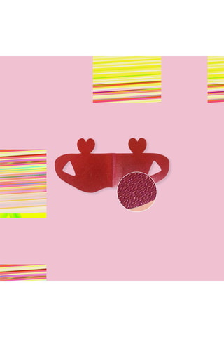 2 mascarillas Double Menton Love Heart Patch Holic Costopia - Para todo tipo de piel - 2 x 12 ml