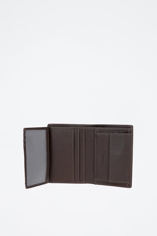Portafoglio in pelle Tape - Marrone