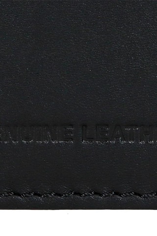 Portacarte in pelle Dual - Nero e grigio