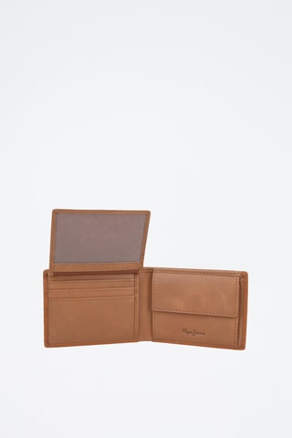 Portafoglio in pelle Staple - Beige
