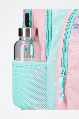 Zaino - Bianco, blu e rosa