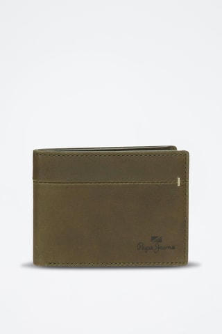 Portafoglio in pelle Staple - Verde