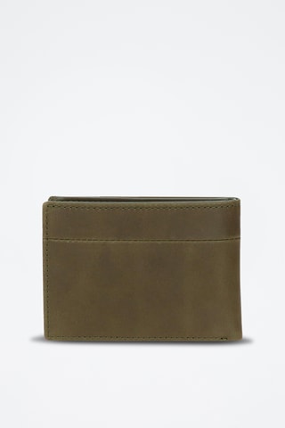 Portafoglio in pelle Staple - Verde