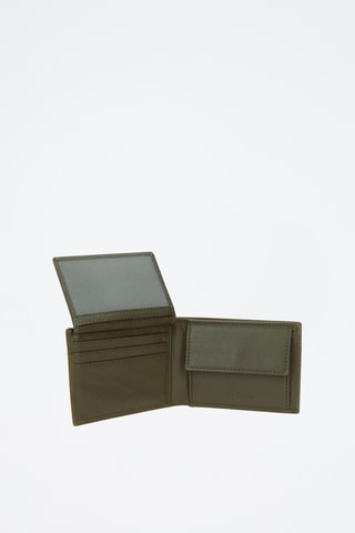 Portafoglio in pelle Staple - Verde