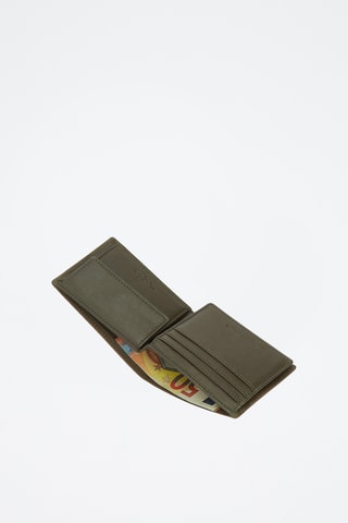 Portafoglio in pelle Staple - Verde