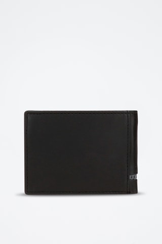 Portafoglio in pelle Tape - Nero