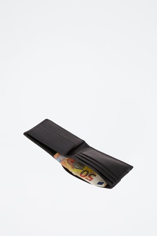 Portafoglio in pelle Tape - Nero