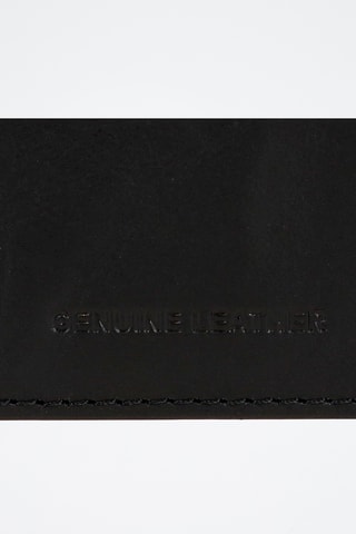 Portafoglio in pelle Tape - Nero