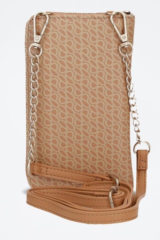 Borsa a tracolla Megan - Beige e marrone