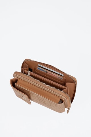 Borsa a tracolla Megan - Beige e marrone