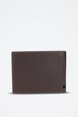 Portafoglio in pelle Tape - Marrone