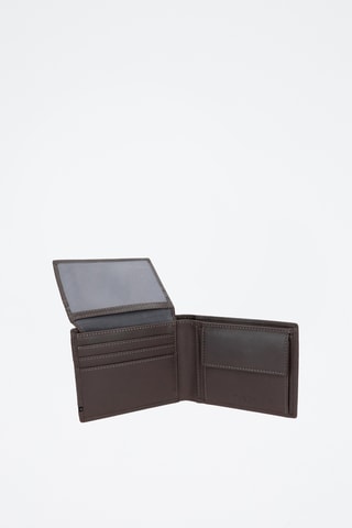 Portafoglio in pelle Tape - Marrone