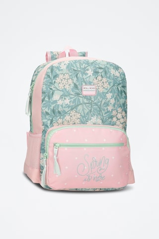 Zaino Roll Road Spring Is Here - Rosa chiaro