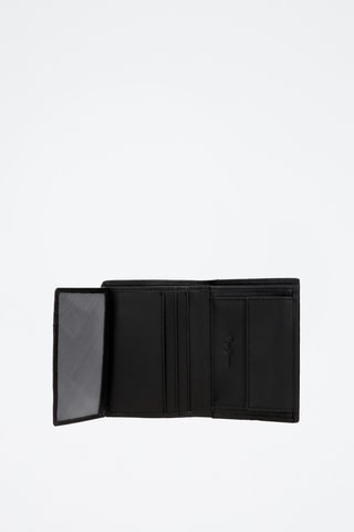 Portafoglio in pelle Tape - Nero