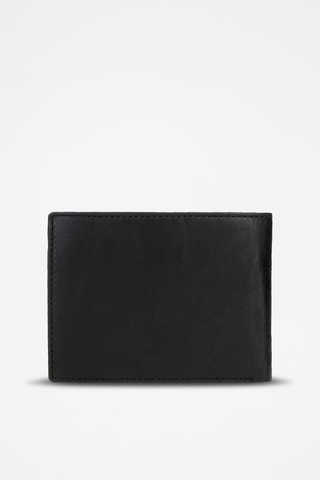 Portafoglio in pelle Cortland - Nero