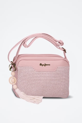 Sac bandoulière Clara - Rose clair