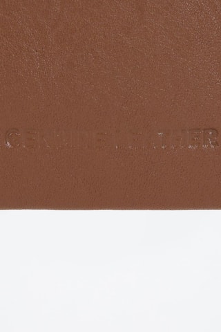 Portamonete in pelle Topper - Marrone