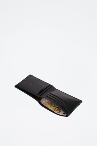Portafoglio in pelle Tape - Nero