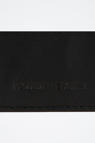 Portafoglio in pelle Tape - Nero