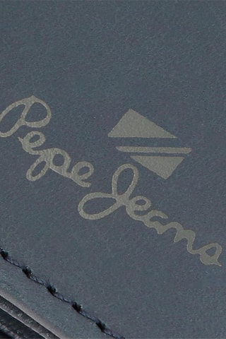 Portamonete in pelle Staple - Blu