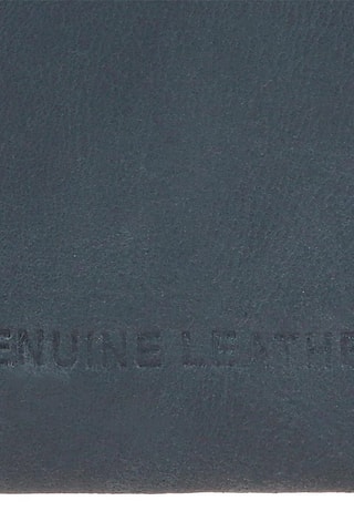 Portamonete in pelle Staple - Blu