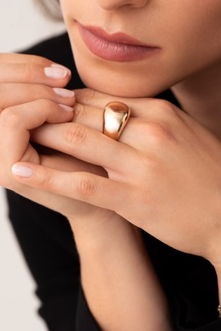 Anello - Placcato oro giallo